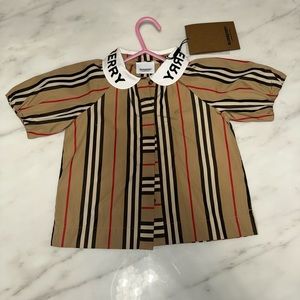 4Y Girls Burberry Shirt